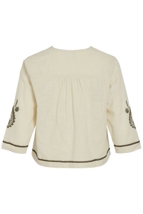 Vila vijosla v-neck 3/4 top